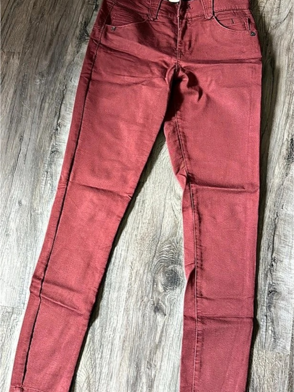 Democracy "Ab"solution Skinny Pants Red Size 2